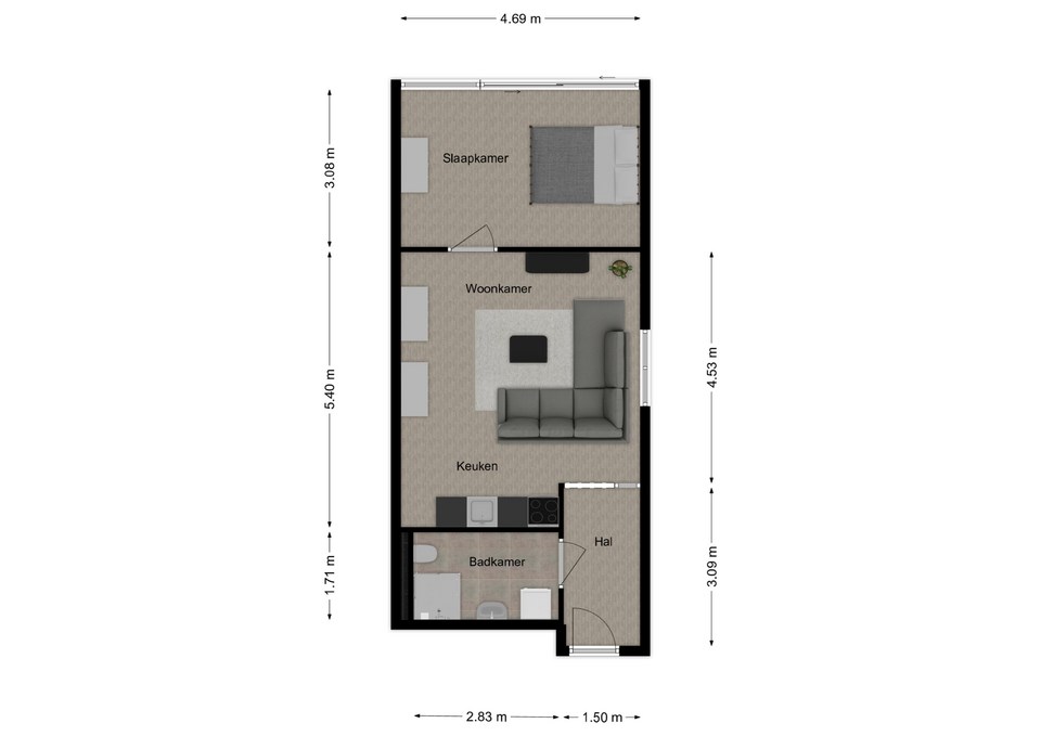 mediumsize floorplan